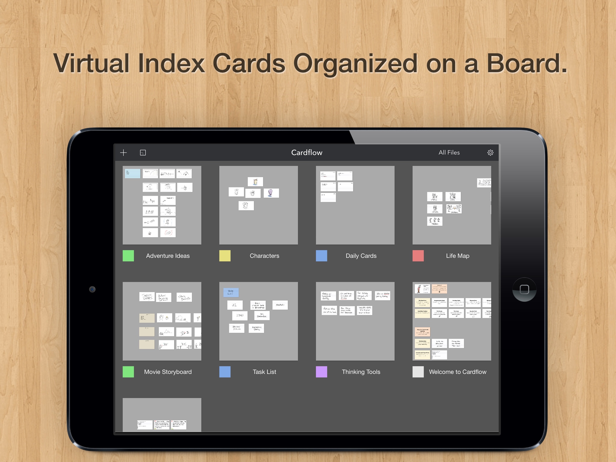 Cardflow: The Best Index Card App for the iPad