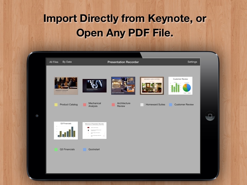 can you record a powerpoint presentation on an ipad