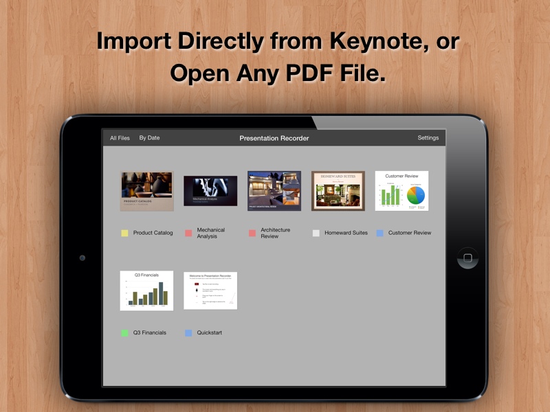 record powerpoint presentation ipad